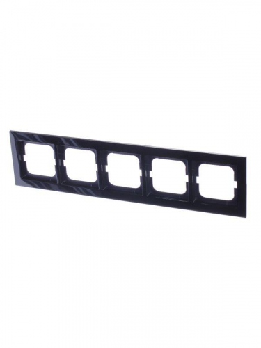 Рамка 5-м Axcent черн. ABB 2CKA001754A4413