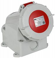 Розетка стационарная ССИ-1152 16А 5п 3P+PE+N 6ч 380В IP67 IEK PSR12-016-5-0-67