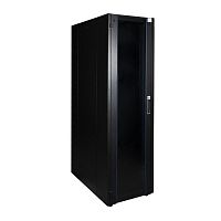 Шкаф напольный 19дюйм 47U 600х1000 передн. дверь стекл.; задн. стенка метал. черн. Datarex DR-700631