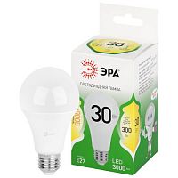 Лампа светодиодная GREEN LINE A65-30W-830-E27 GL 30Вт груша 3000К свет тепл. E27 Эра Б0067143