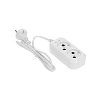 Удлинитель 2х1.5м без заземл. 2х0.75 бел. PROCONNECT 13-4200