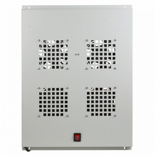 Модуль вентиляторный потолочный с 4-мя вентиляторами без термостата для шкафов Standart с глубиной 800мм Rexant 04-2601 фото 5