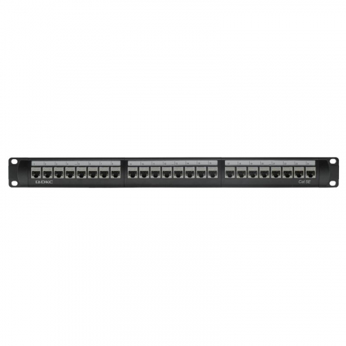 Патч-панель 19дюйм 1UCAT5E 24 модуля RJ45 экранированная DKC RN5PPF24 фото 3