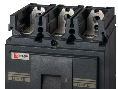Выключатель автоматический 3п 630/500А 45кА ВА-99C Compact NS PROxima EKF mccb99C-630-500 фото 6
