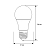 Лампа светодиодная LED20-A65/845/E27 20Вт грушевидная матовая 4500К бел. E27 220В Camelion 13165
