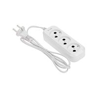 Удлинитель 3х1.5м без заземл. 2х0.75 бел. PROCONNECT 13-4205