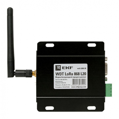 Модем беспроводной передачи данных WDT LoRa 868 L20 PROxima EKF wdt-L868-20 фото 7