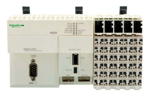 Контроллер логический программируемый m258 ethernet/can/посл. интерфейс/42 дискретны SchE TM258LF42DT