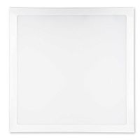 Светильник светодиодный ULP-6060 40W/3000K IP54 CLIP-IN CUATRO OPAL SMOOTH 40Вт 3000К IP54 4700лм 600х600х50мм потолочн. встраив. тепл. равномерный свет в комплекте с источником питания сталь бел. Uniel UL-00011988