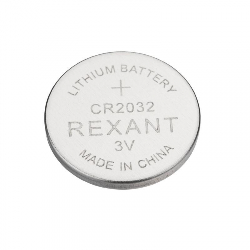 Элемент питания литиевый CR2032 3В (блист.5шт) Rexant 39-1108 фото 2