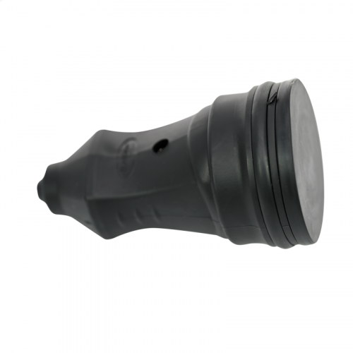 Розетка 1-м MultiSet 16А 250В IP44 с заземл. каучук черн. SE MST4002BK фото 5