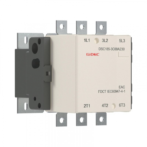 Контактор магнитный DSC185-3C00A230 185А 90кВт (AC3) 220В AC YON DSC185-3C00A230