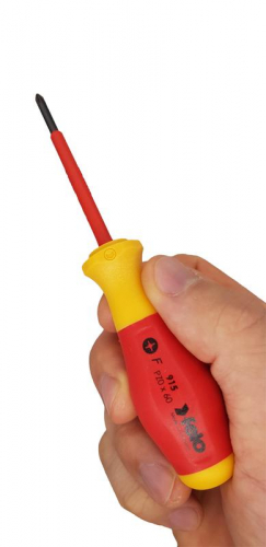 Отвертка диэлектрическая крестовая PZ0х60 Felo 91500190 фото 2