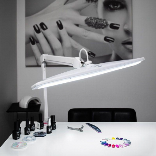 Светильник светодиодный настольн. ECO light 84LED бестеневой на струбцине регулятор яркости бел. Rexant 31-0401 фото 3