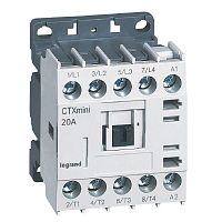 Контактор CTX-3 CT 4НО 20А~230В мини Leg 417146