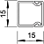 Мини-канал 15х15 L2000 WDK15015RW OBO бел. (дл.2м)6191002