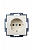 Механизм розетки 1-м СП Basic 16А IP20 250В сл. кость ABB 2CKA002011A3857