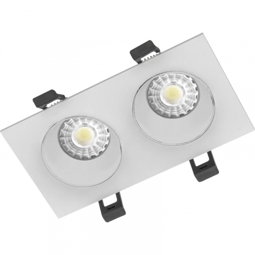 Рамка двойная ADJUSTABLE UGR/R бел./бел. СТ 2902000120 фото 2