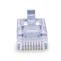 Коннектор 8P8C UTP 5e 50U (RJ-45) 2pb (уп.100шт) SUPRLAN 10-0241