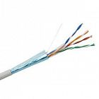 Кабель витая пара F/UTP кат.5E 4х2х24AWG solid CCA PVC сер. (м) Net.on 01-1001