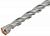 Бур по бетону SDS PLUS с двойн. резьбой 6.5х160мм FIT 32909