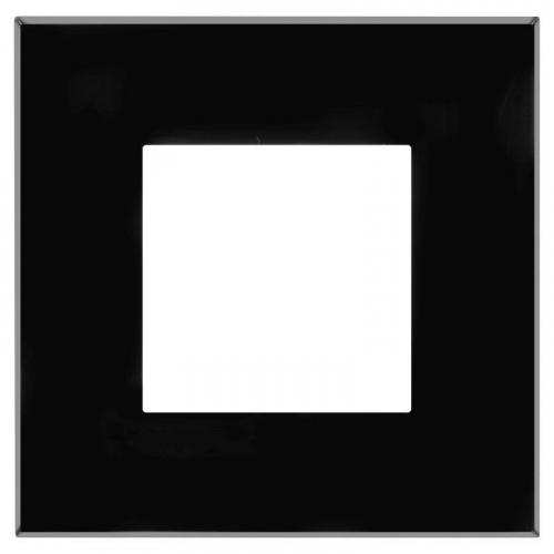 Рамка 1-м 2мод. Avanti "Черный квадрат" DKC 4402902