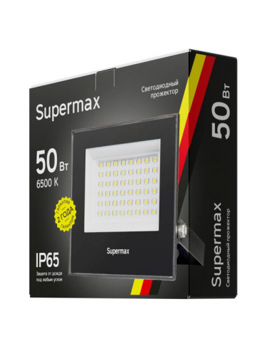 Прожектор светодиодный Supermax SPR 50Вт 6500К 5000лм IP65 КОСМОС S_PR_LED_50 фото 2