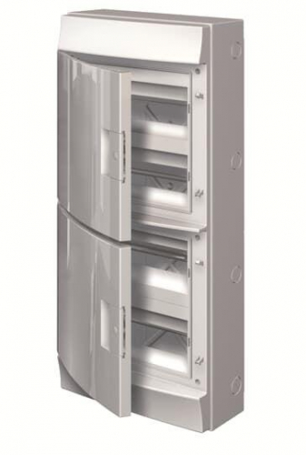 Бокс настенный Mistral65 48М непрозр. дверь с клемм. ABB 1SLM006501A1107