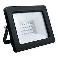 Прожектор светодиодный LL-905 50Вт син. IP65 AC 230В/50Гц 2835SMD в компактном корпусе черн. FERON 41523