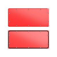 Фланец сплошной для корпусов ST тип 5 543х153мм красн. RAL3020 DKC R5FSST03-RAL3020