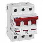 Выключатель нагрузки модульный 3п 63А OptiDin BM63PL-363-УХЛ3 (ВМ63PL) КЭАЗ 328170