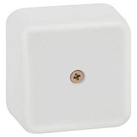 Коробка распаячная 50х50х20мм без клеммы IP40 бел. BS-W-50-50-20 Эра Б0058701