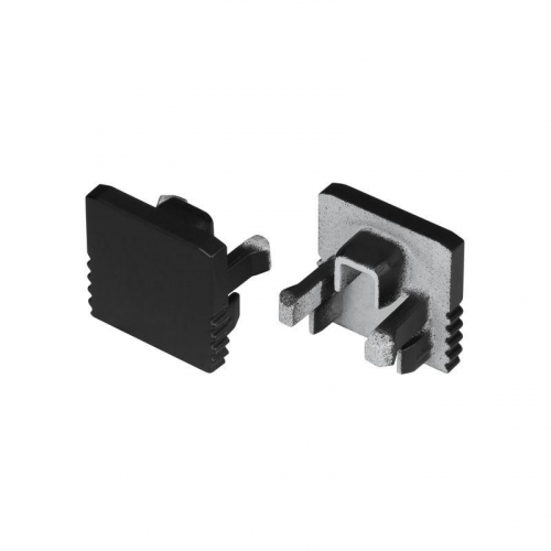 Заглушка SL-MINI-10 BLACK глухая пластик (комплект) Arlight 049414