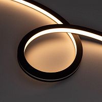 Лента светодиодная NOVA-TOP-BLACK-A120-16x15mm 24В Warm 3000К 10Вт/м IP67 2835 wire x2 вывод боков. герметичная (уп.5м) Arlight 036731