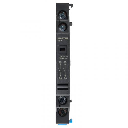 Контакт дополнительный 2НЗ ДК32-20 KARAT IEK DMS11D-AU20 фото 2