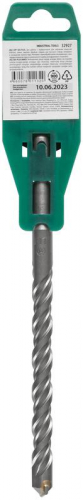 Бур по бетону SDS PLUS с двойн. резьбой 14х210мм FIT 32927 фото 4
