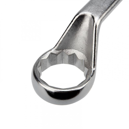 Ключ накидной коленчатый 30х32мм хром Rexant 12-5866-2 фото 5