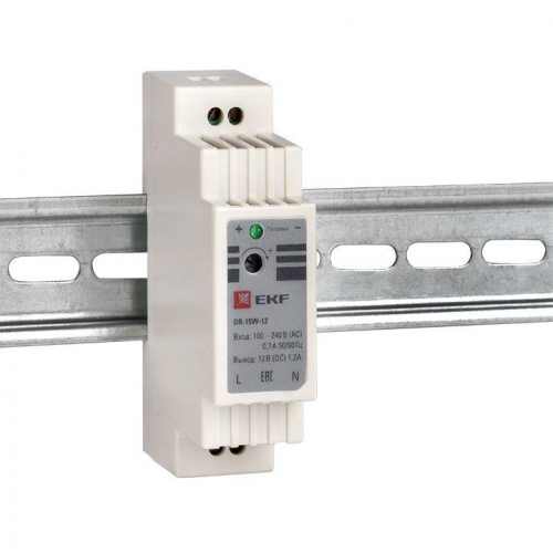 Блок питания 12В DR-15W-12 PROxima EKF dr-15w-12 фото 5