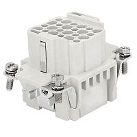 Розетка OptiLink HDC-HDD-24-10-FC-(0.14-2.5) 250В КЭАЗ 352231