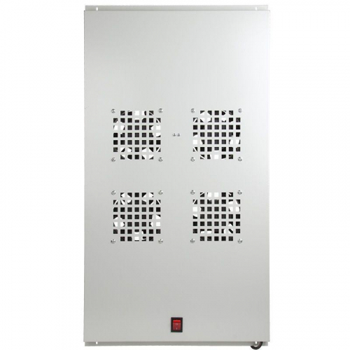 Модуль вентиляторный потолочный с 4-мя вентиляторами без термостата для шкафов Standart с глубиной 1000мм Rexant 04-2602 фото 2