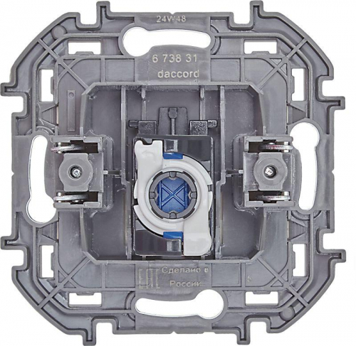 Розетка компьютерная Inspiria RJ45 кат.6 UTP механизм сл. кость IEK 673831 фото 4