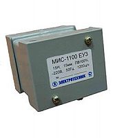 Электромагнит МИС-1100 ЕУ3 380В тянущее исполнение ПВ 100% IP20 с жесткими выводами Электротехник ET504396