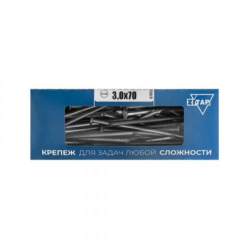 Гвоздь строительный 3х70 оцинк. (уп.400г) Tech-Krep/Zitar 102030
