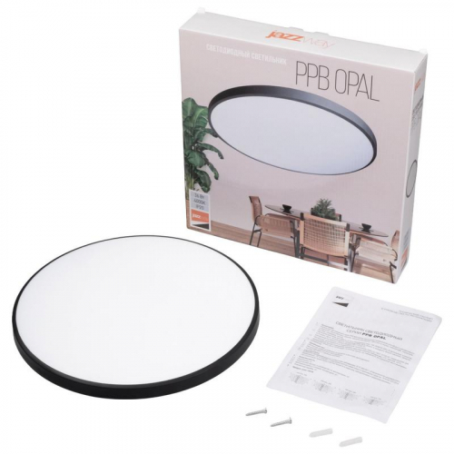 Светильник светодиодный декоративный PPB OPAL 36Вт 4000К IP20 BL d300X55 JazzWay 5065376 фото 5