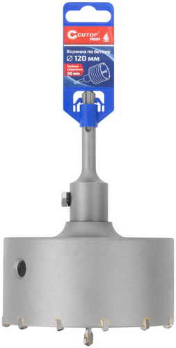 Коронка по бетону ПРОФИ/Profi SDS Plus 120мм Cutop 43-883 фото 3