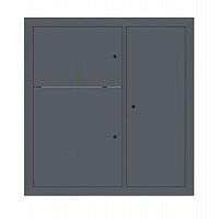 Щит этажный до 4 кв. без окон RAL7016 (1000х950х150) PROxima EKF mb29-v-bo-ral7016