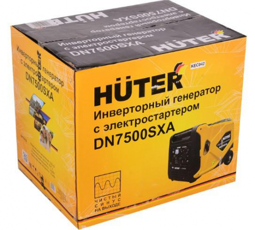 Генератор инверторный DN7500SXA Huter-электростартер. Huter 64/10/10 фото 8