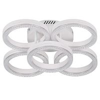 Светильник светодиодный Juniper 6187-701 LED 75Вт 3000-6000К потолочн. бел. с пультом Rivoli Б0068407