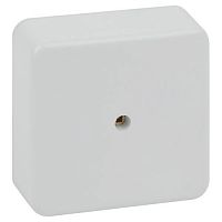 Коробка распаячная 75х75х28мм без клеммы IP40 бел. BS-W-75-75-28 Эра Б0058704