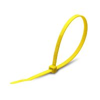 Хомут нейлоновый КСС 5х400 желт. (уп.100шт) Fortisflex 90329